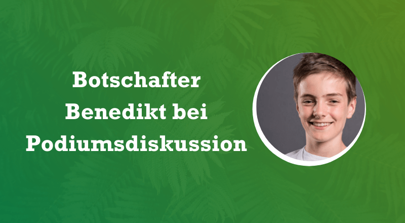 Featured image for “Botschafter Benedikt bei Podiumsdiskussion”