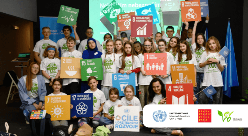 Featured image for “Young Voices Raised in Prague for Climate Justice at Academies”