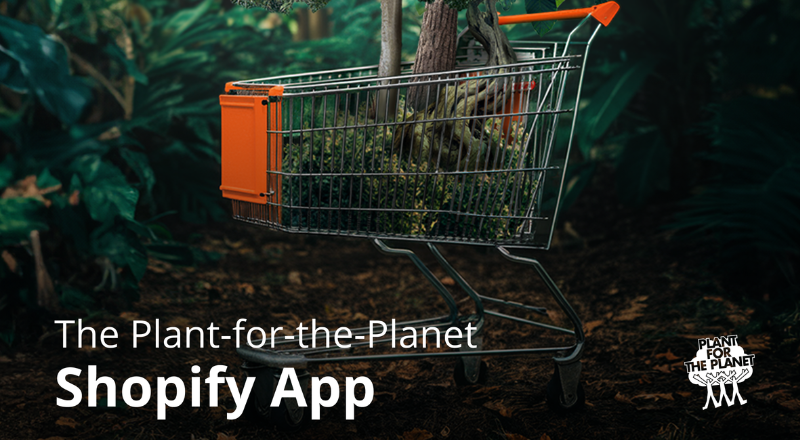 Featured image for “Die Plant-for-the-Planet Shopify App schützt beim Verkauf Wälder und das Klima”