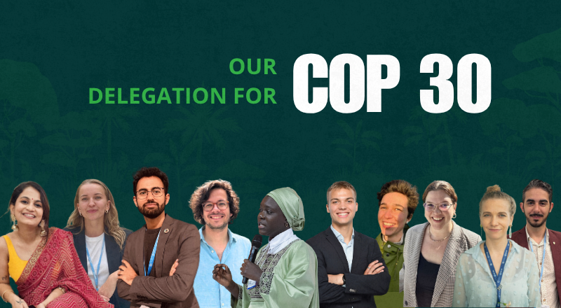 Featured Image for “Our Delegation at COP 30: Youth, Forests and a Global Call for Climate Justice.”