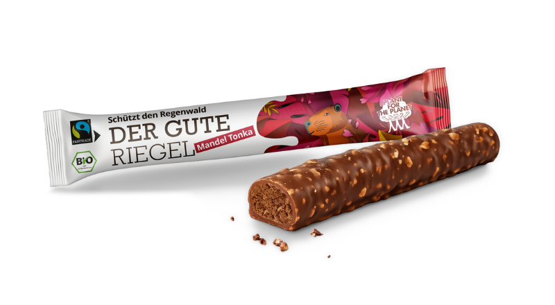 Featured image for “Mit jedem Schokoriegel Regenwälder schützen: Der neue Gute Riegel von Plant-for-the-Planet”